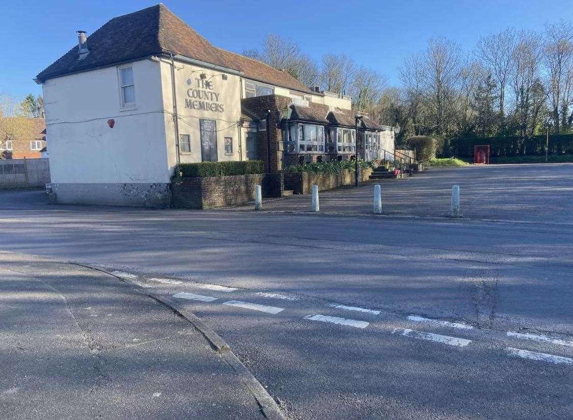 The County Members in Lympne, near Hythe, suddenly closed on Friday