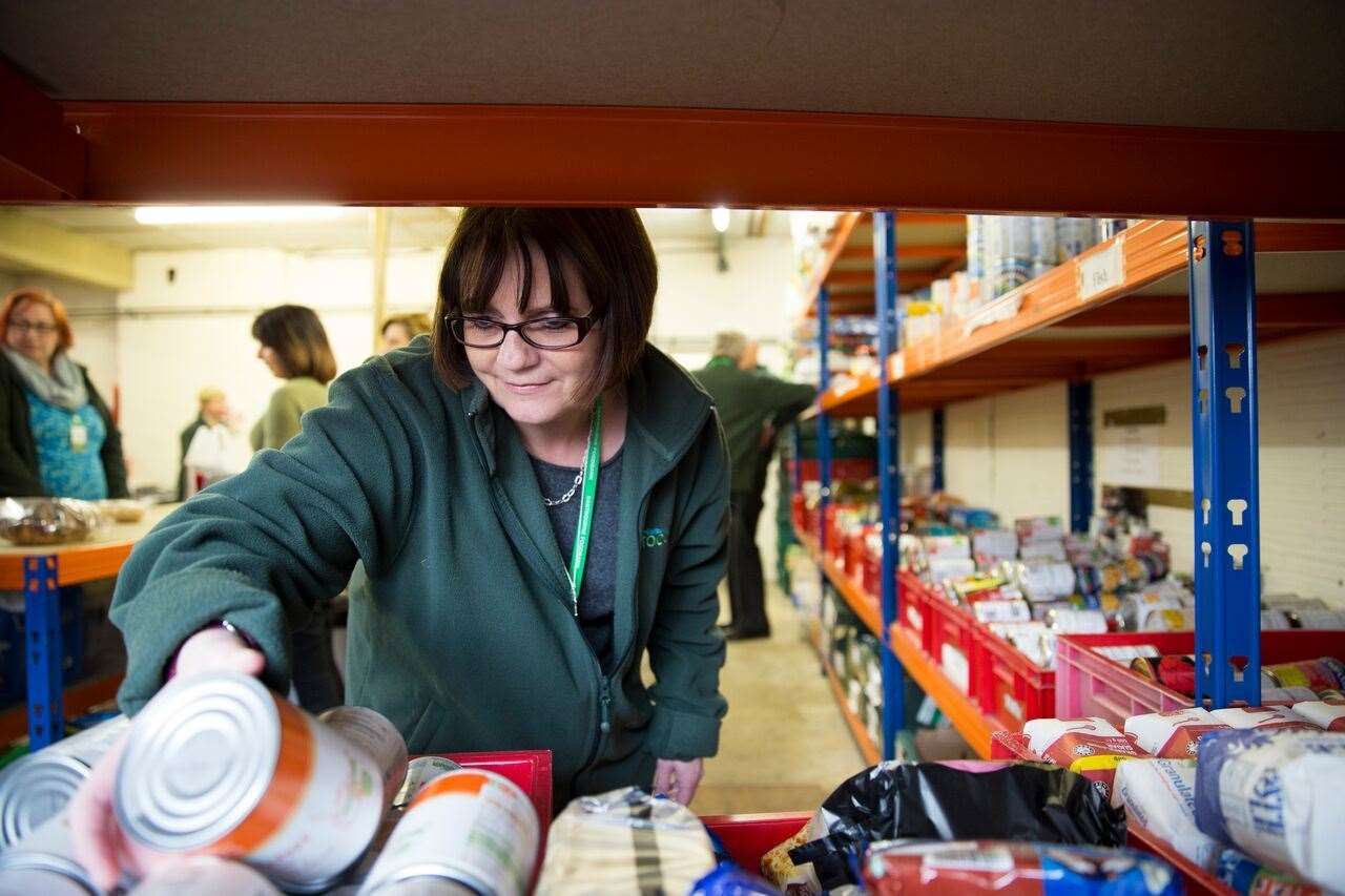 The Trussell Trust says demand for food banks is outstripping donations