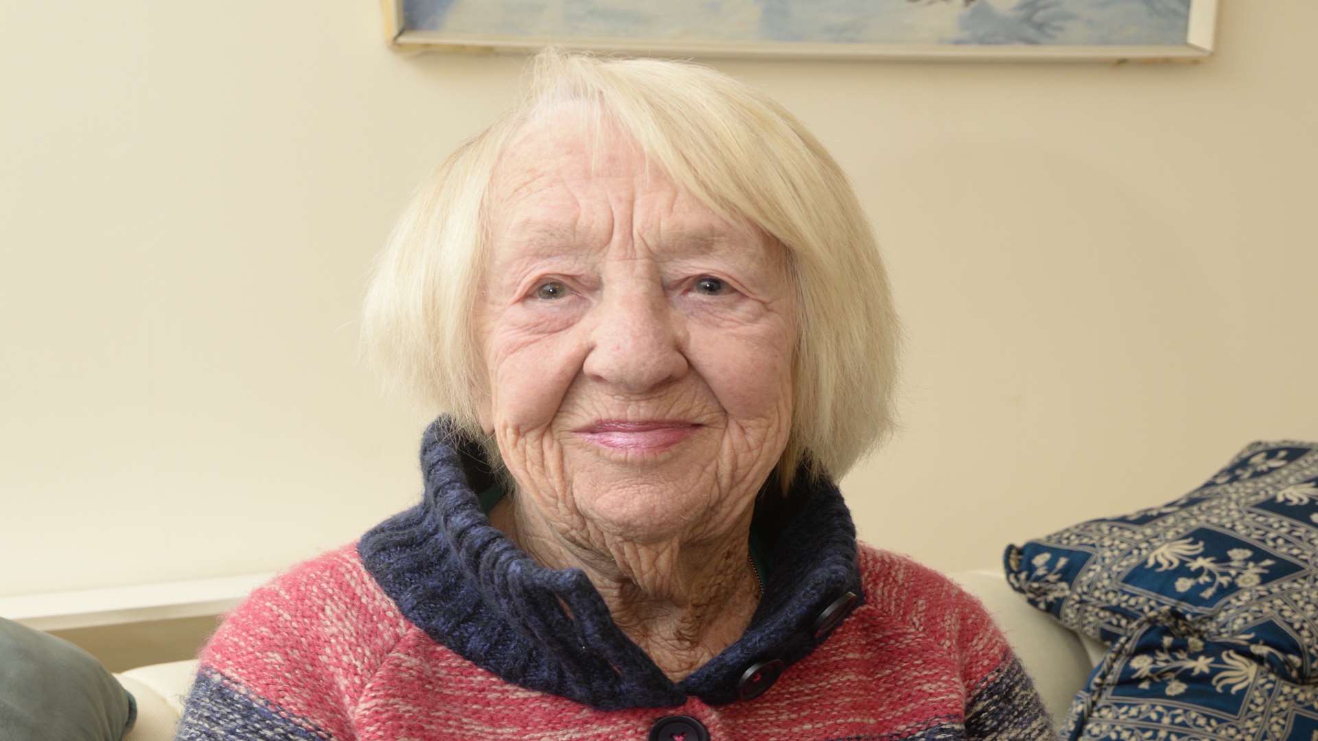 Clara now, aged 92.