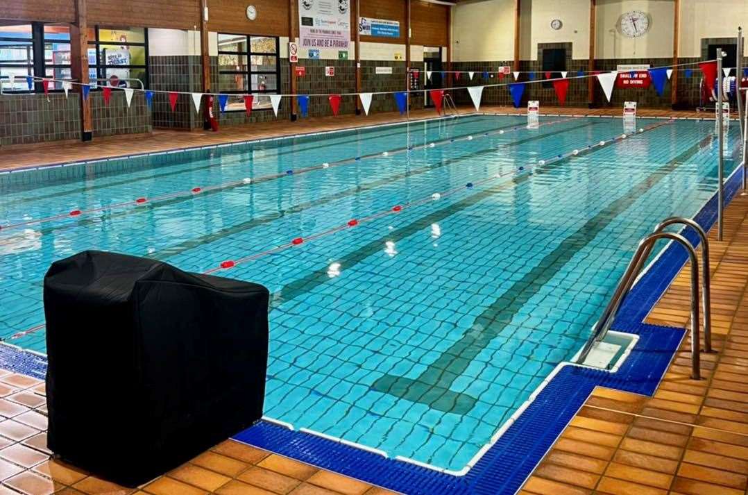 The swimming pool at Edenbridge Leisure Centre. Picture: Everyone Active