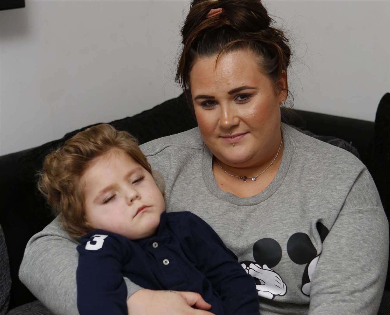 Broomfield child Rupert Moore pictured with mum Camilla Crick in 2019