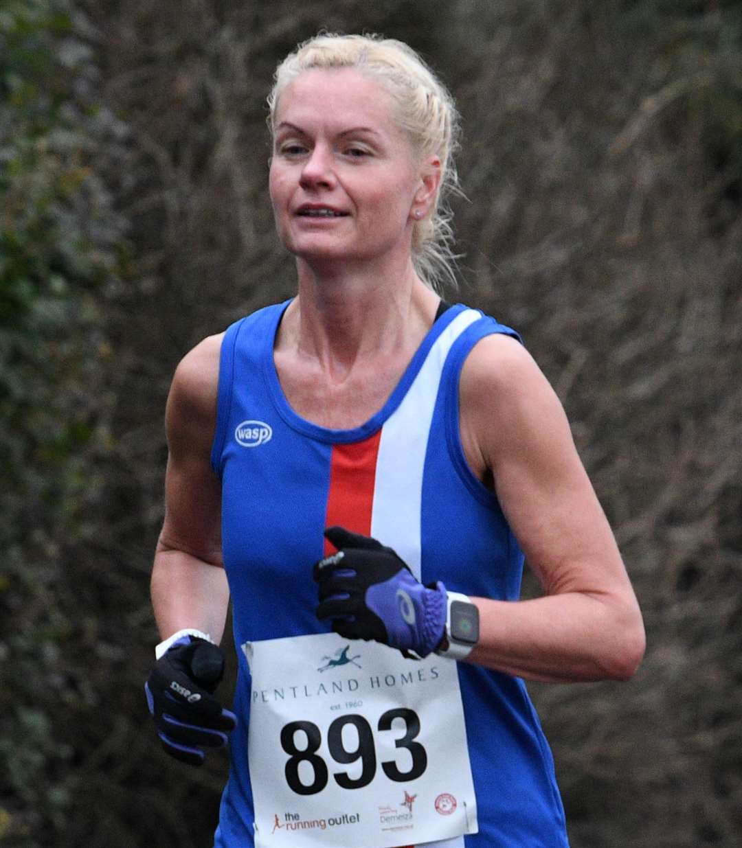 No.893 Ivana Collier for Folkestone Running Club. Picture: Barry Goodwin (54455489)