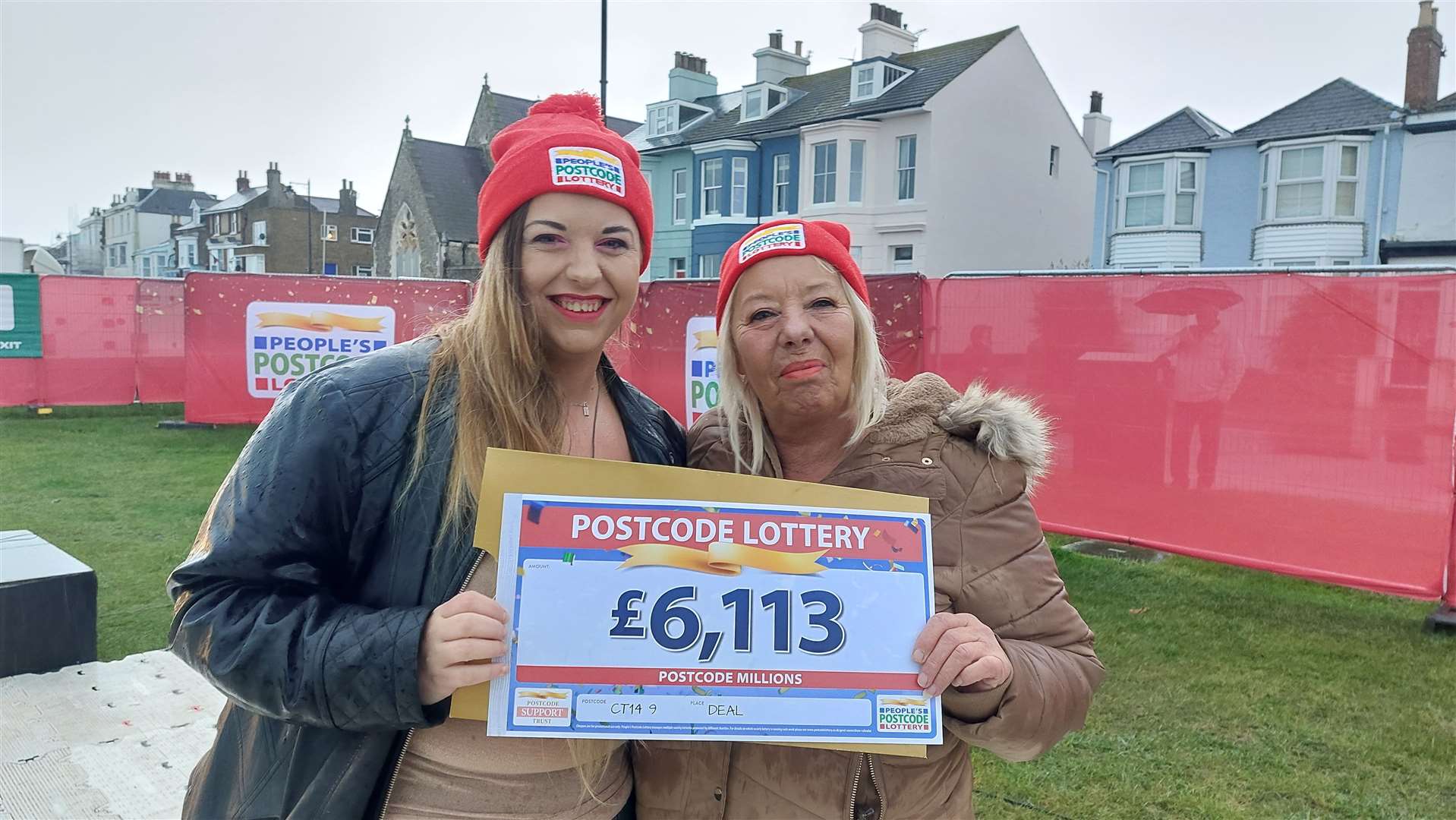 Mother and daughter Deborah and Georgia Brown want to put their winnings towards a holiday
