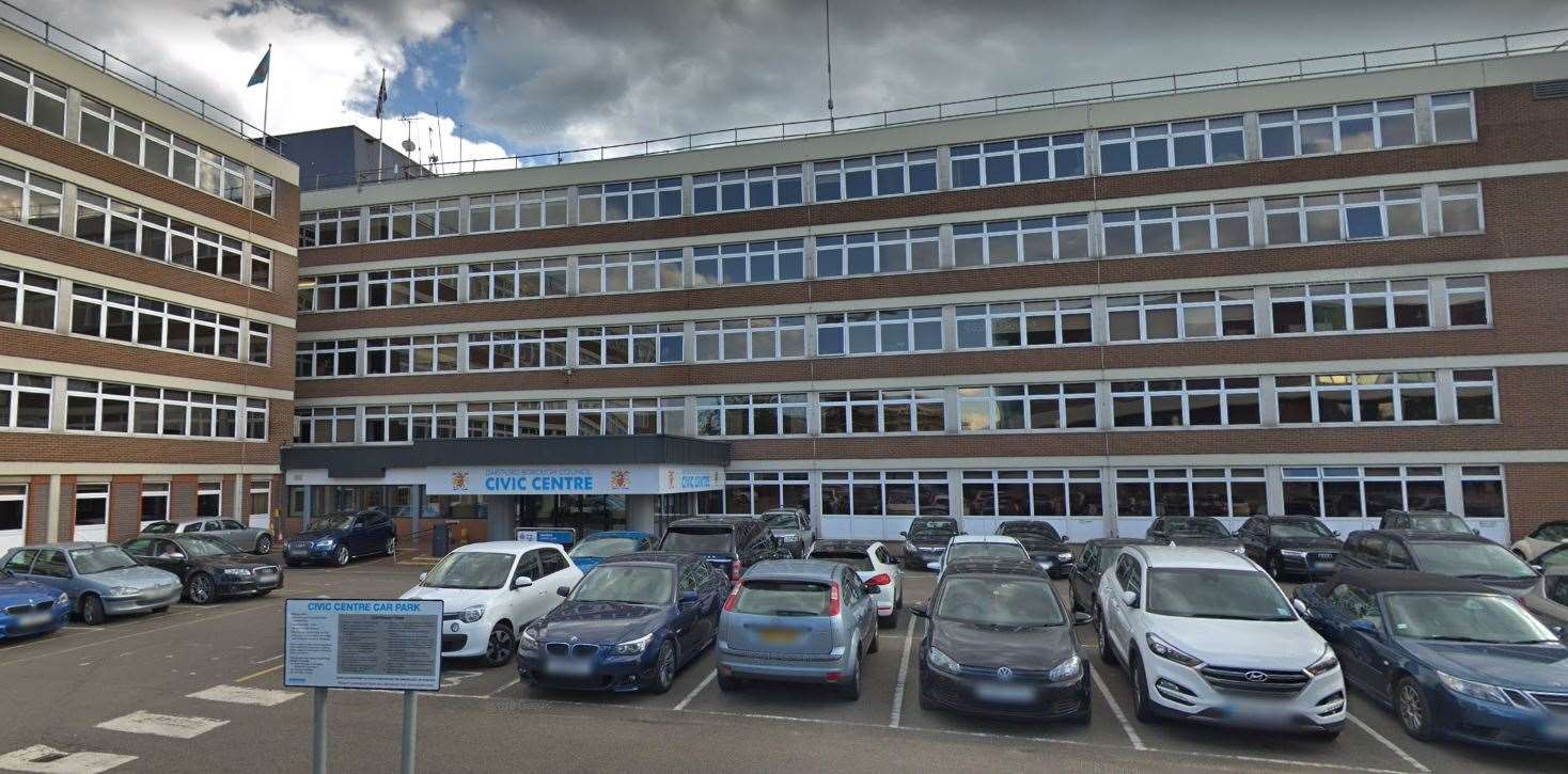 The application will be heard at Dartford council's civic centre. Picture: Google Maps