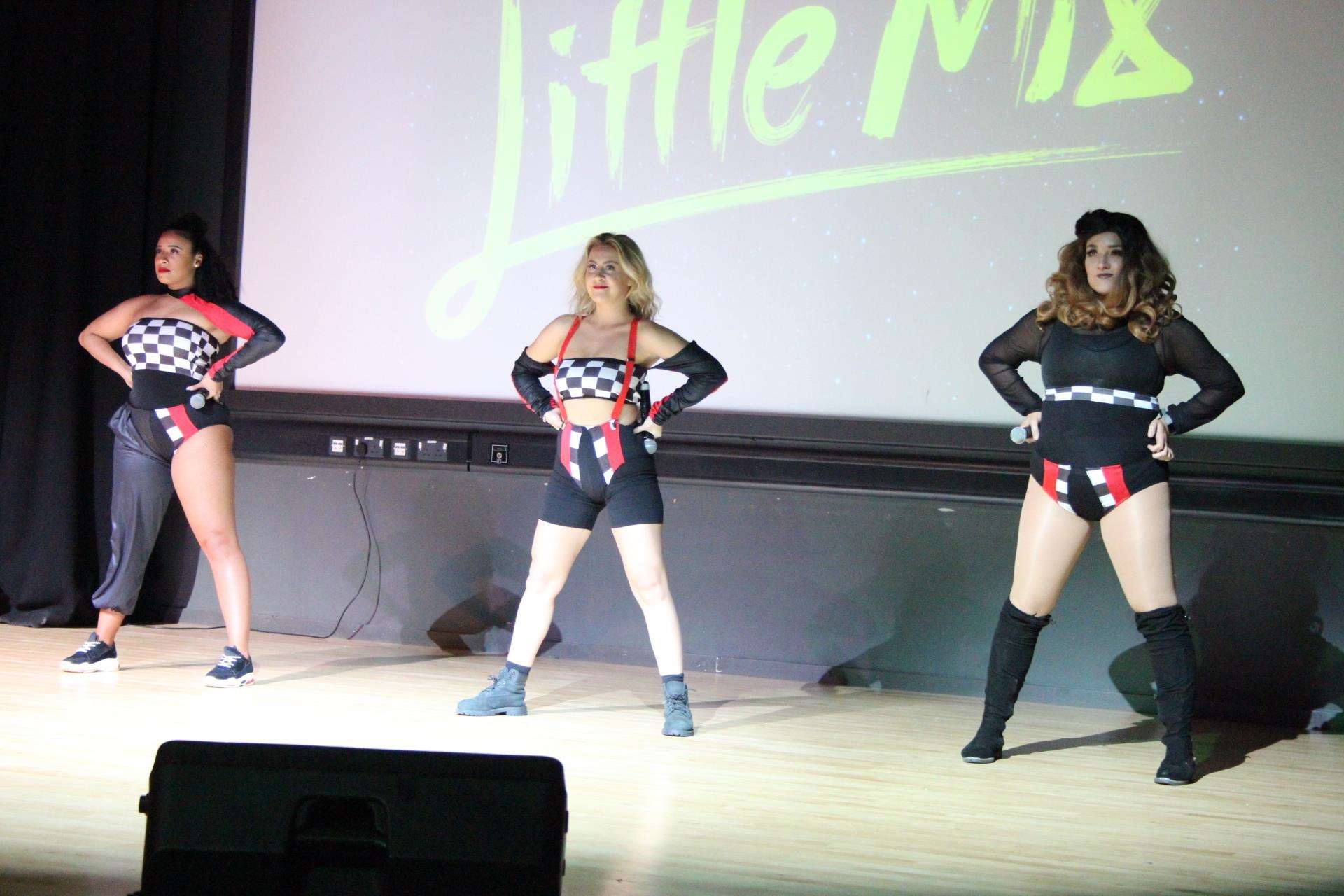 Little Mix tribute act LMX at the Oasis Academy Theatre, Sheerness, on Friday (7389574)