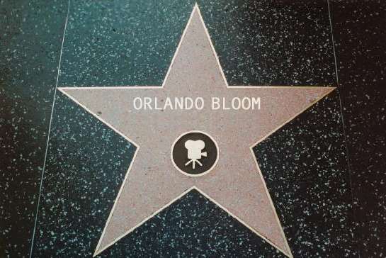 Orlando's star on the Hollywood Walk of Fame