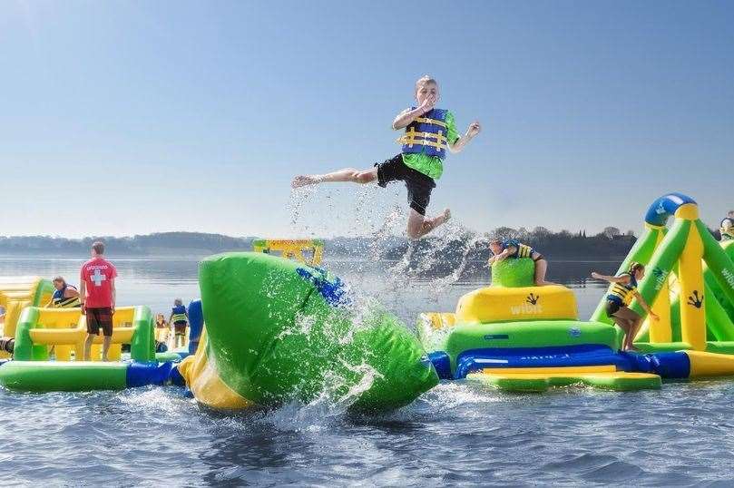 Tickets are available for the aqua park