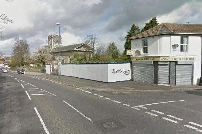 The site for the planned homes and Morrisons in Gravesend. Picture via Google Street View.