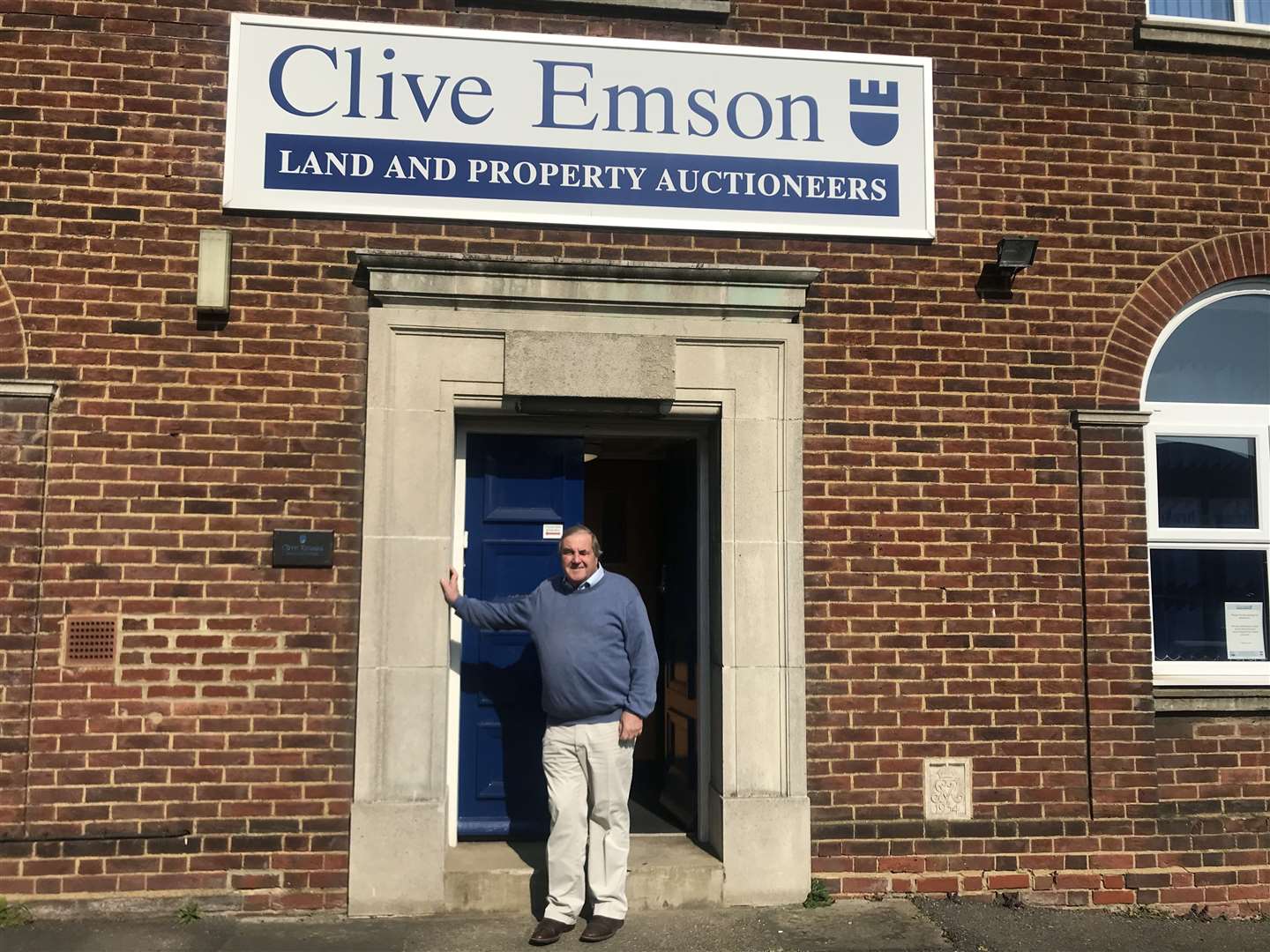 Clive Emson at his Maidstone office