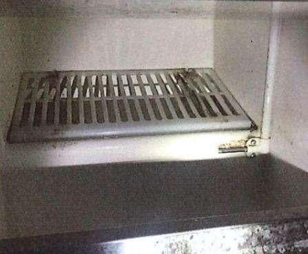 The ice machine was mouldy. Picture: Dartford Borough Council