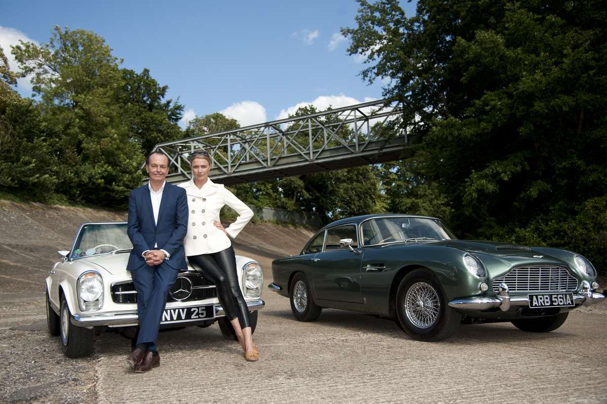Quentin Willson and Jodie Kidd will present the Classic Car Show on Channel 5