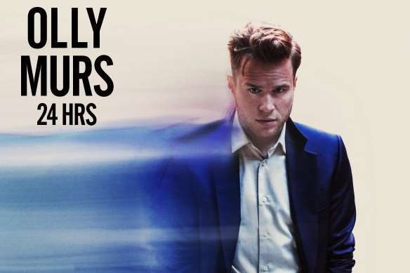 Olly Murs will be playing some material from his new album, 24 HRS when he comes to Kent