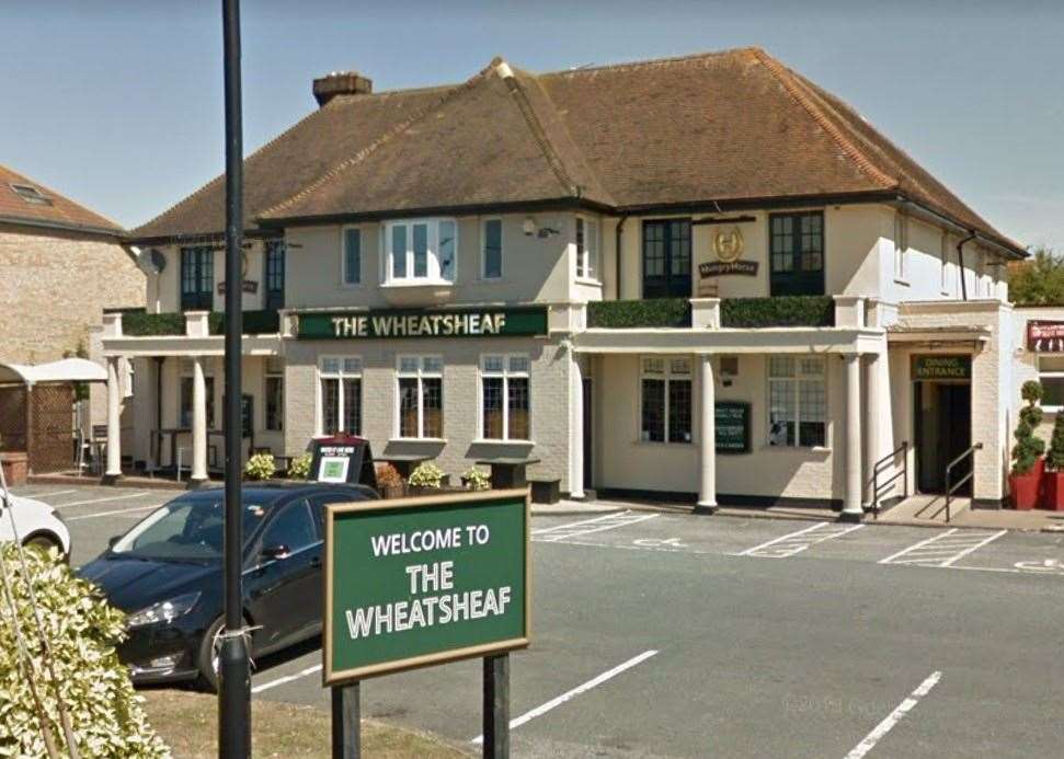 Russell Brazier has been jailed for a knife attack at The Wheatsheaf pub in Swalecliffe