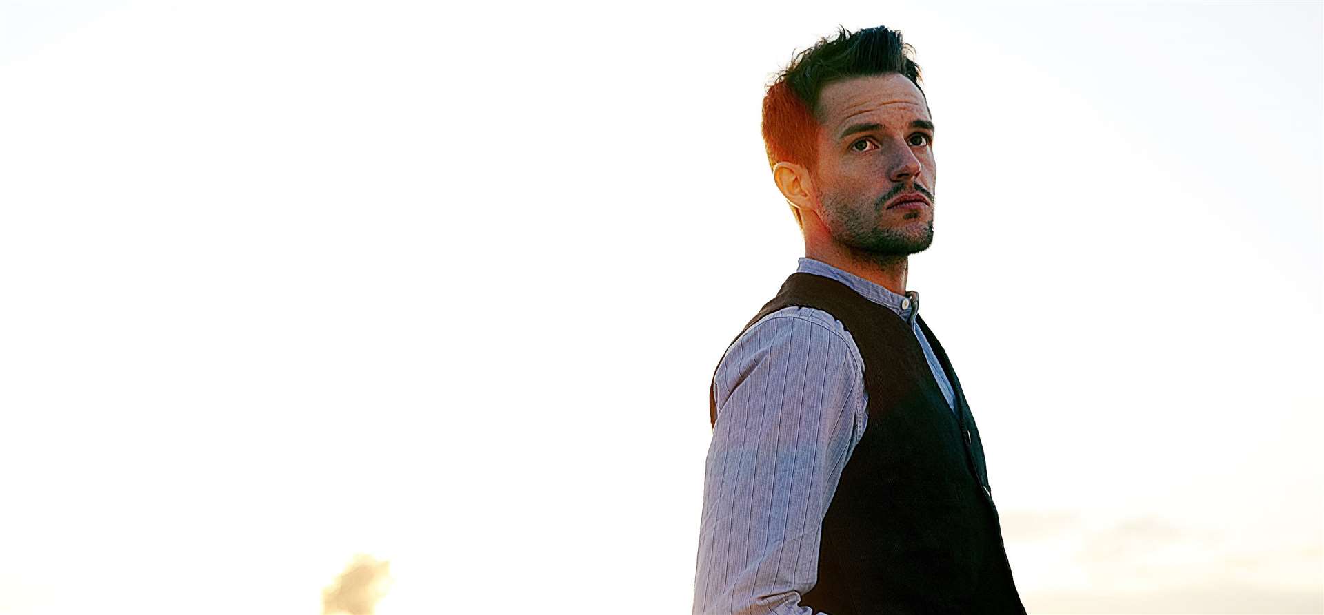 The Killers, including frontman Brandon Flowers, will be screened as part of Glastonbury Festival highlights at Dreamland Picture: Nikolai Grune