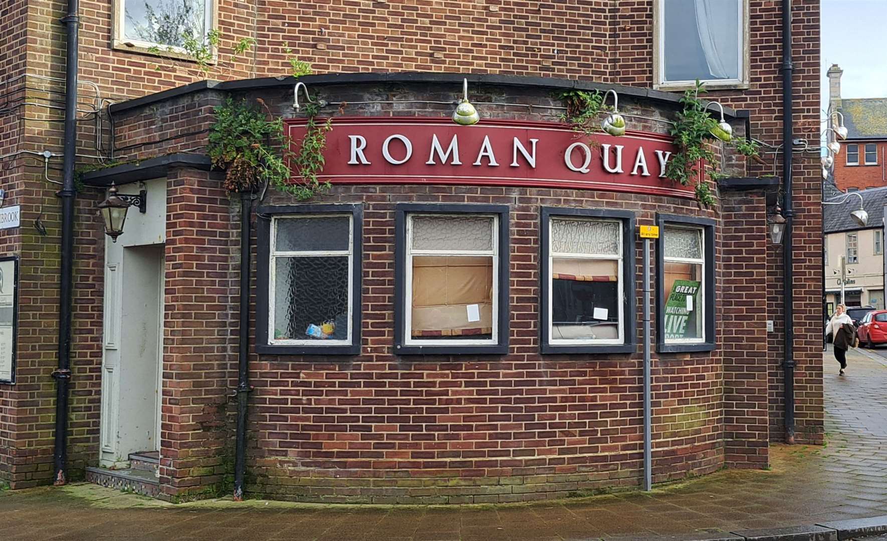 The now-closed Roman Quay in Dover could be transformed into a shop, cafe and workspace