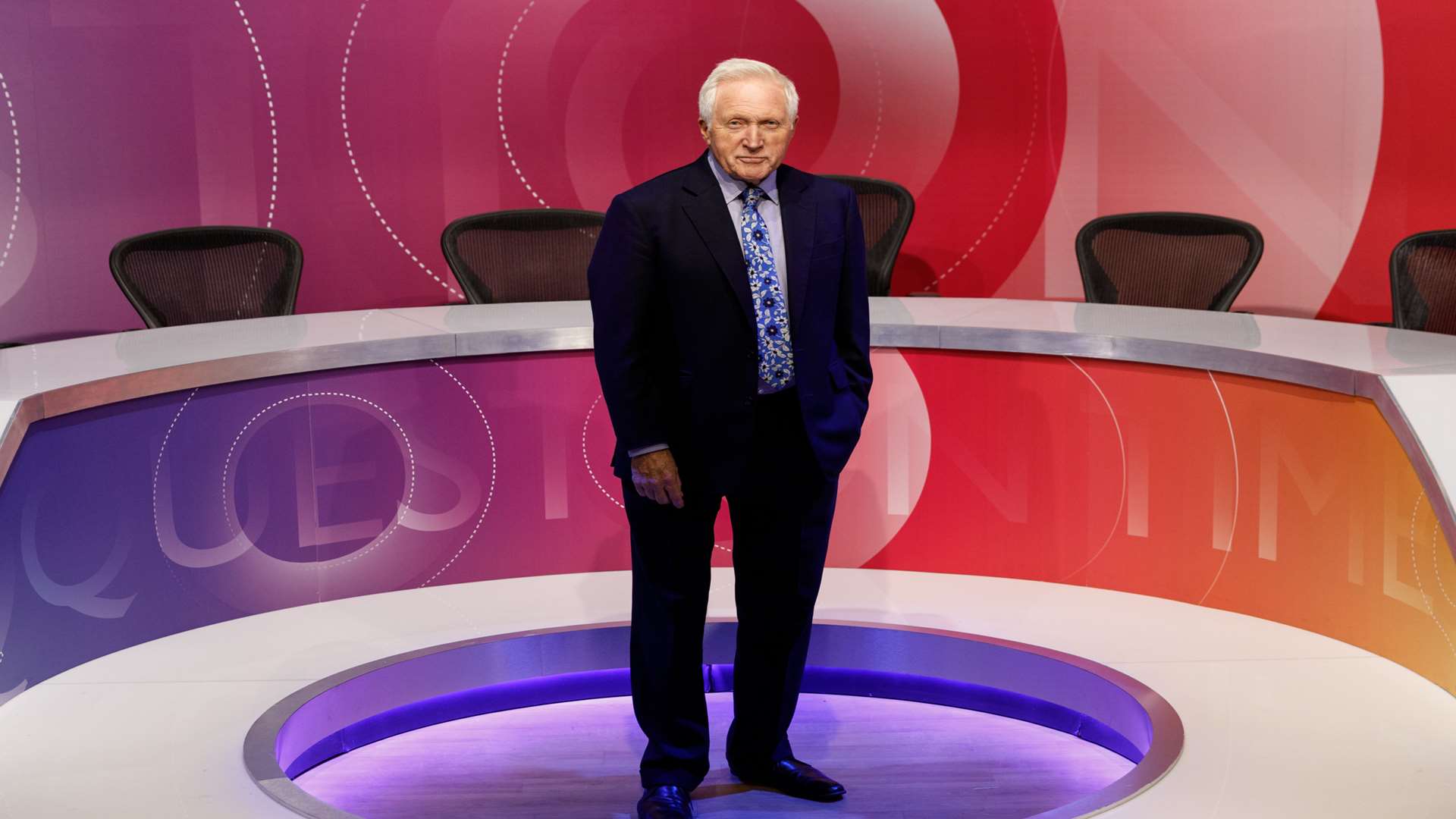 David Dimbleby. Picture courtesy of Tinopolis