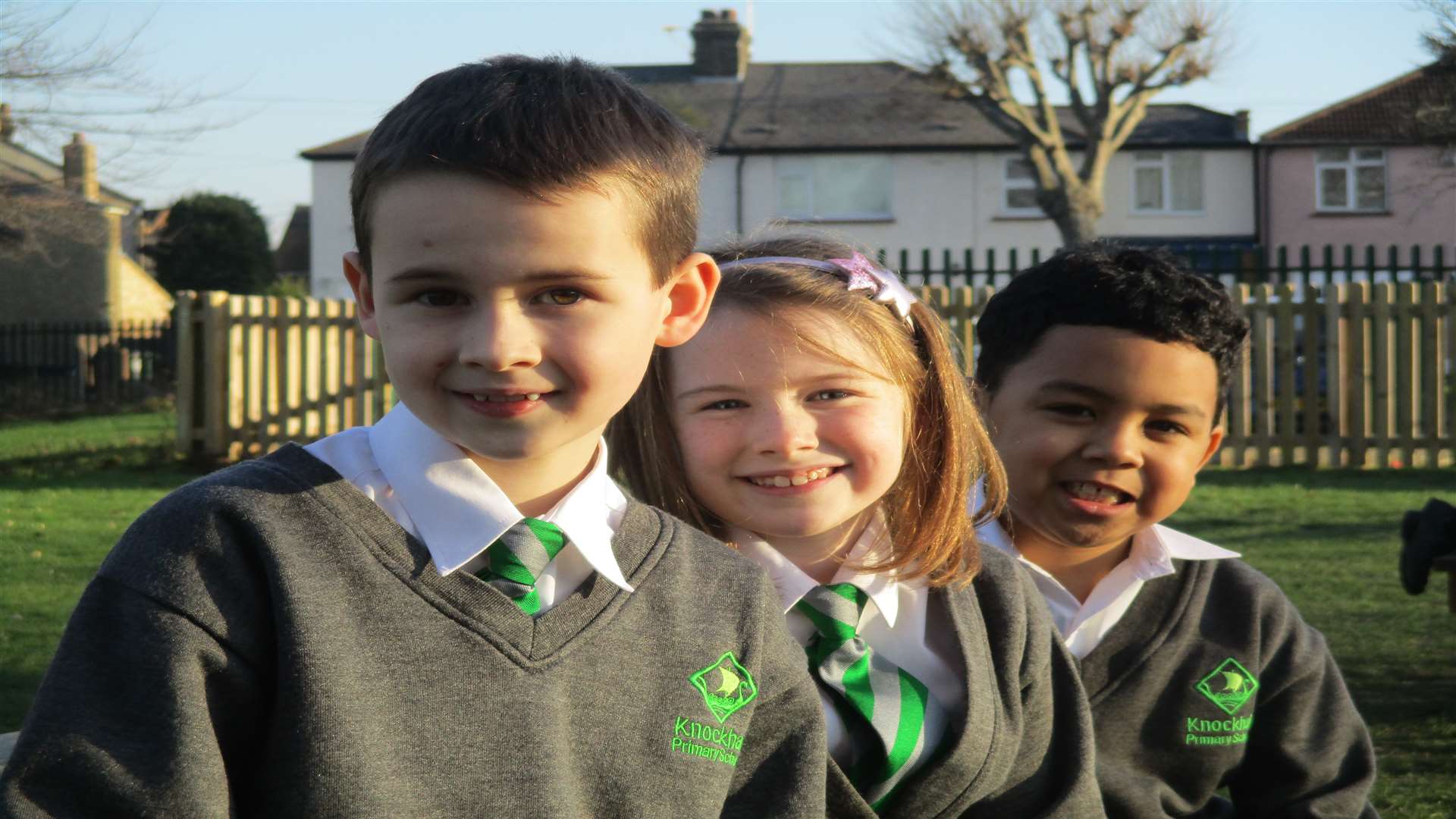 Pupils at Knockhall Primary School were planning to create an eco garden