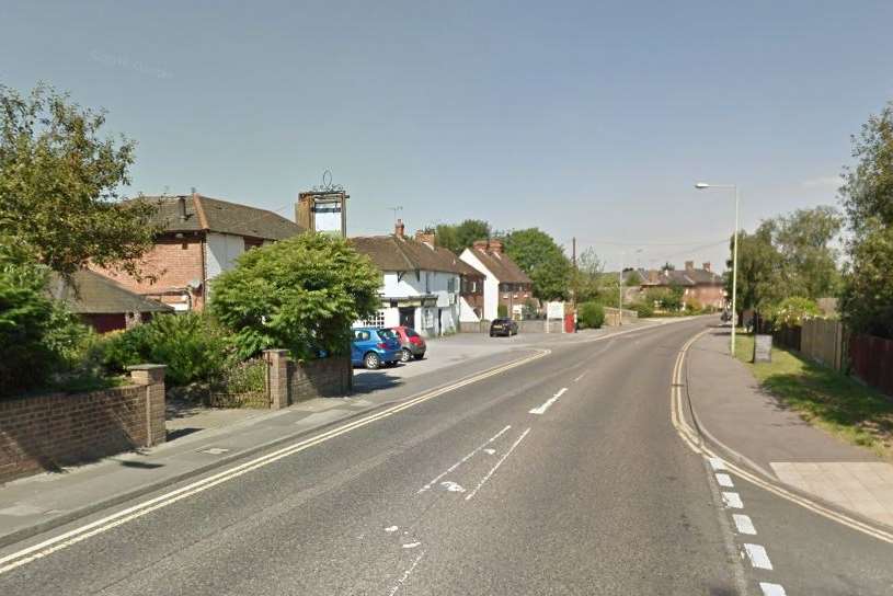 Kennington Road in Ashford. Google Street View