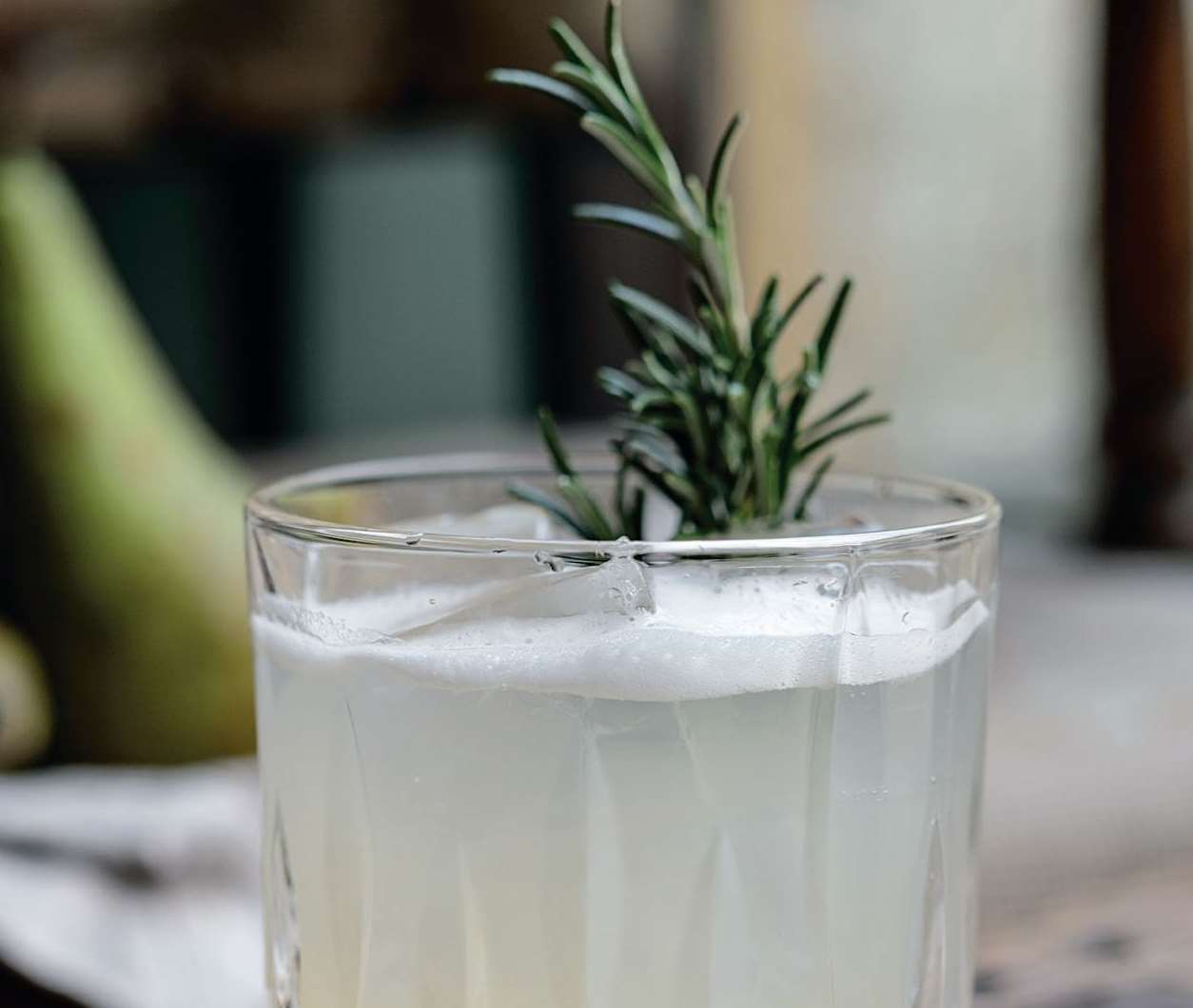 Pear and Rosemary on the Rocks Picture: PA Photo/Bantam Press