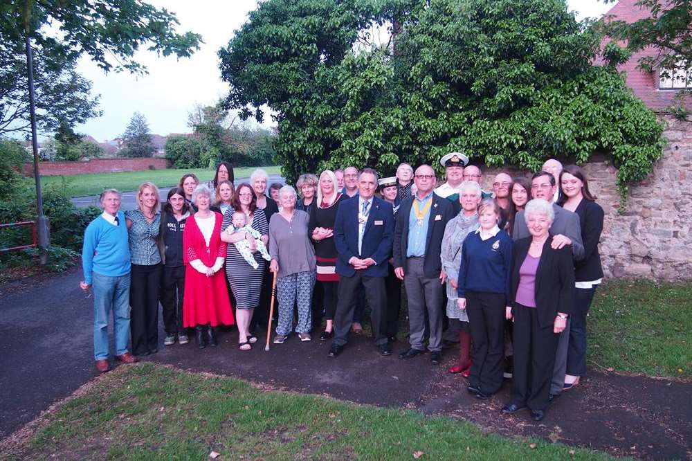The recipients of the Rotary Club of Minster-on-Sea's Community Chest