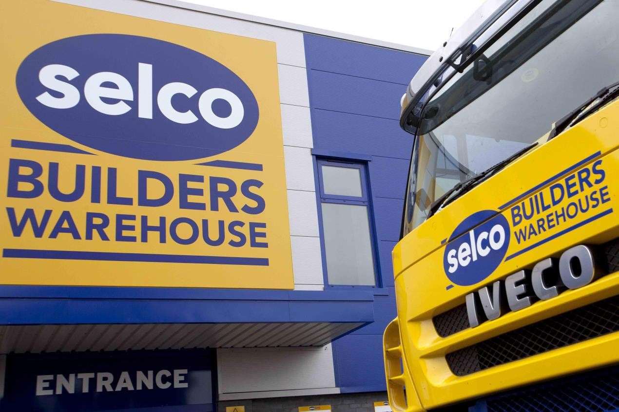 The Selco warehouse on the Medway City Estate near Rochester opened last December. Picture: Selco