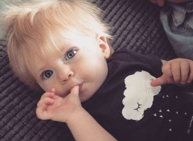 One-year-old Lulabelle Snow Hurst died suddenly in her bed