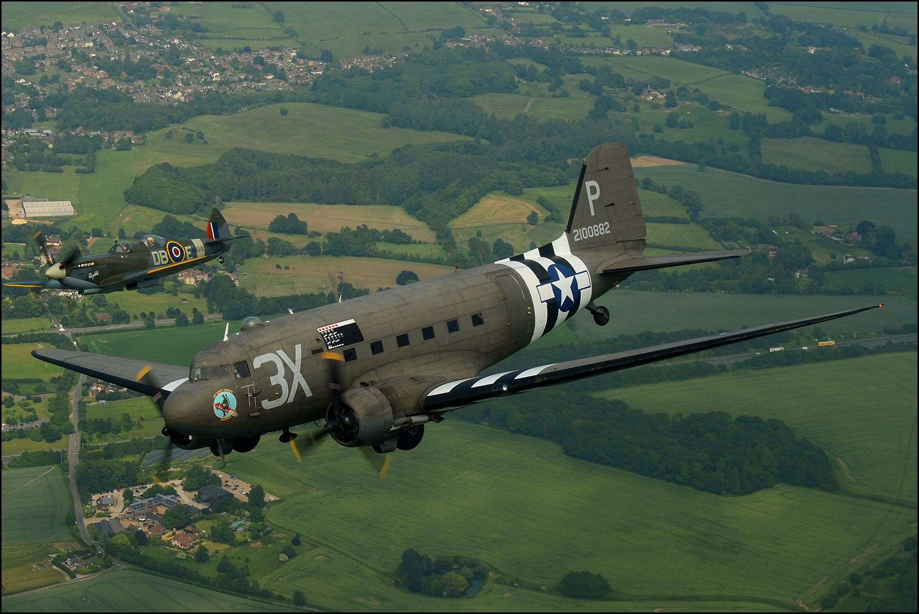 All the planes saw actual wartime service