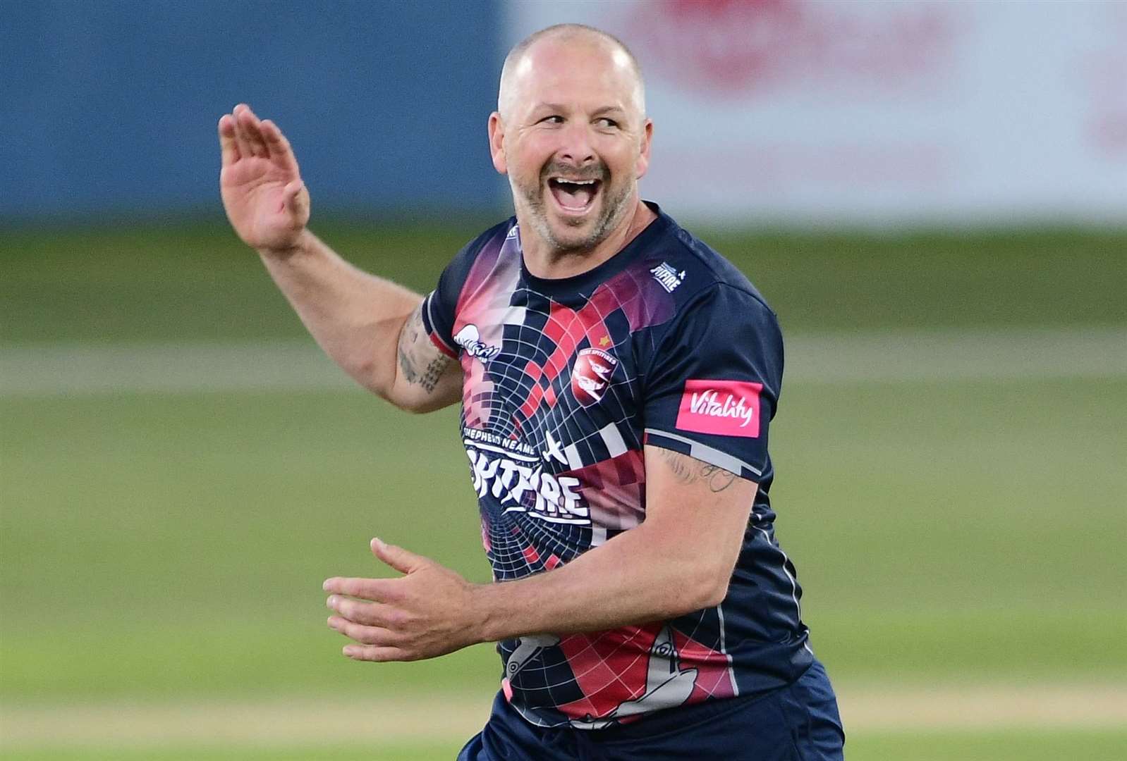Darren Stevens, now 45, is preparing for an 18th straight season at Kent next summer. Picture: Barry Goodwin