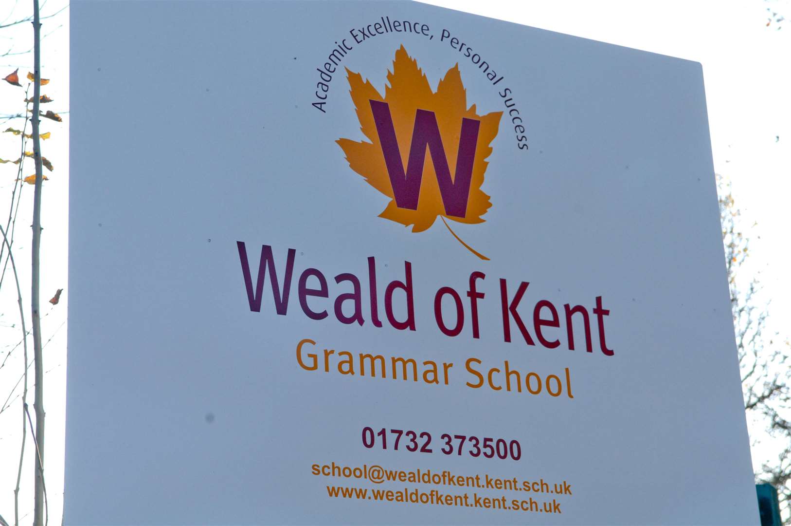 The Weald of Kent grammar school recently opened an annexe in Sevenoaks