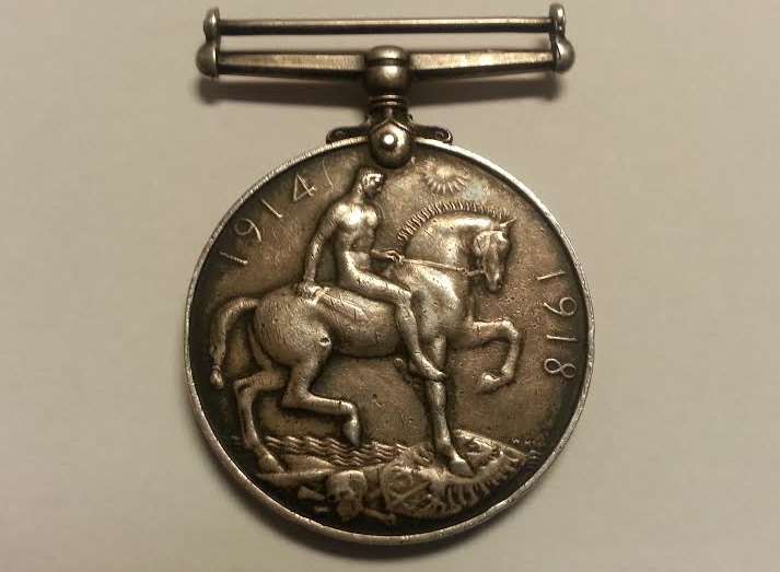 It is believed the medal was stolen in Sittingbourne
