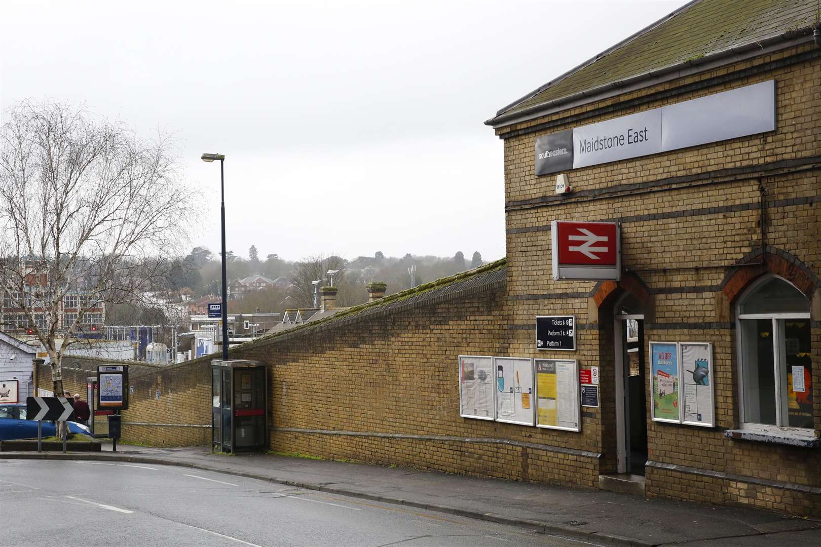 Maidstone East station will benefit from improved rail links, insists transport secretary Chris Grayling. Picture: Martin Apps