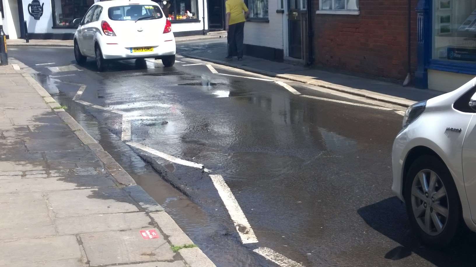 Water leak in Strand Street