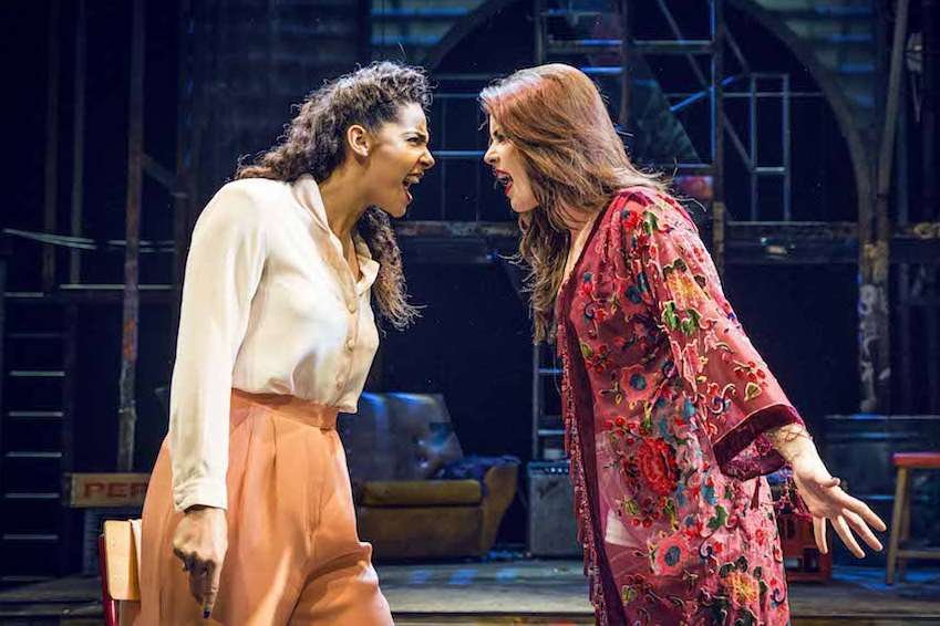 Lucie Jones (right) in RENT The Musical, which will be at the Assembly Hall Theatre, Tunbridge Wells