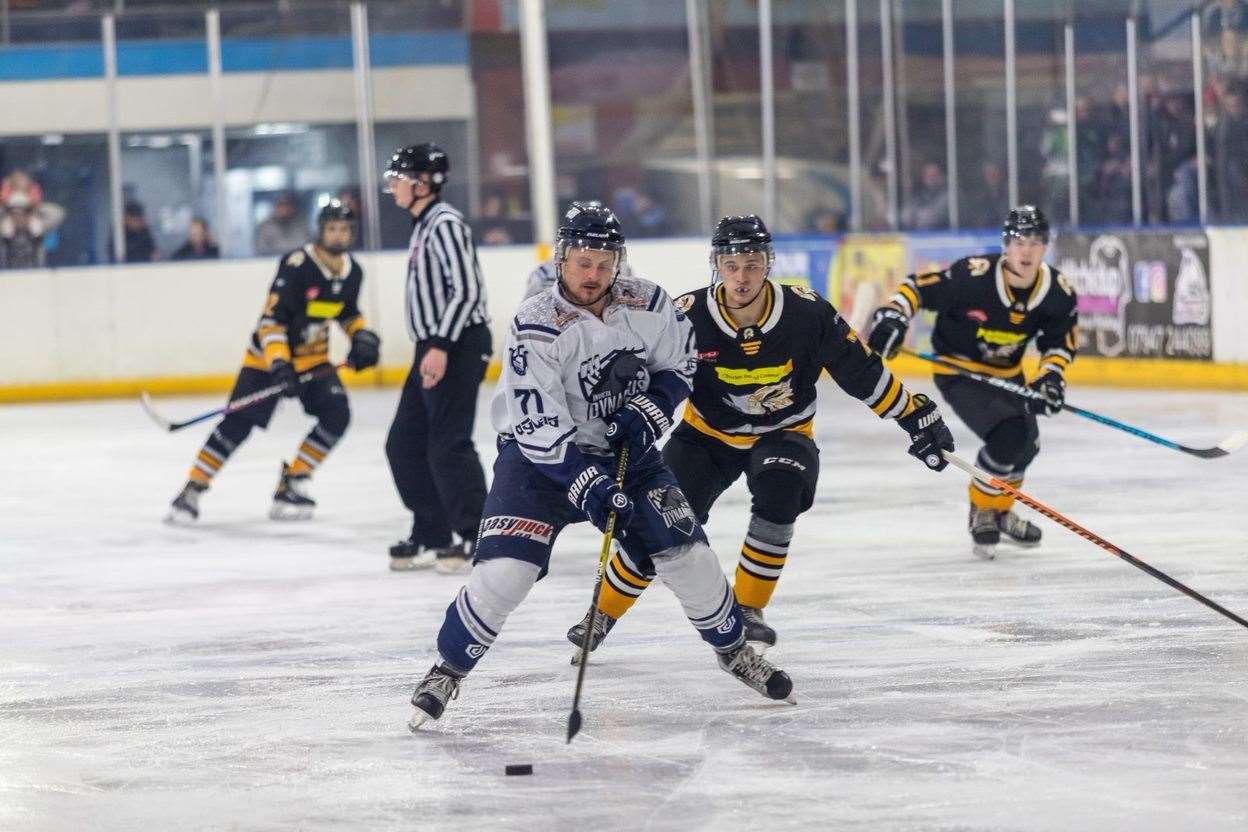 Invicta Dynamos are back at home on Sunday against Chelmsford Chieftains Picture: David Trevallion
