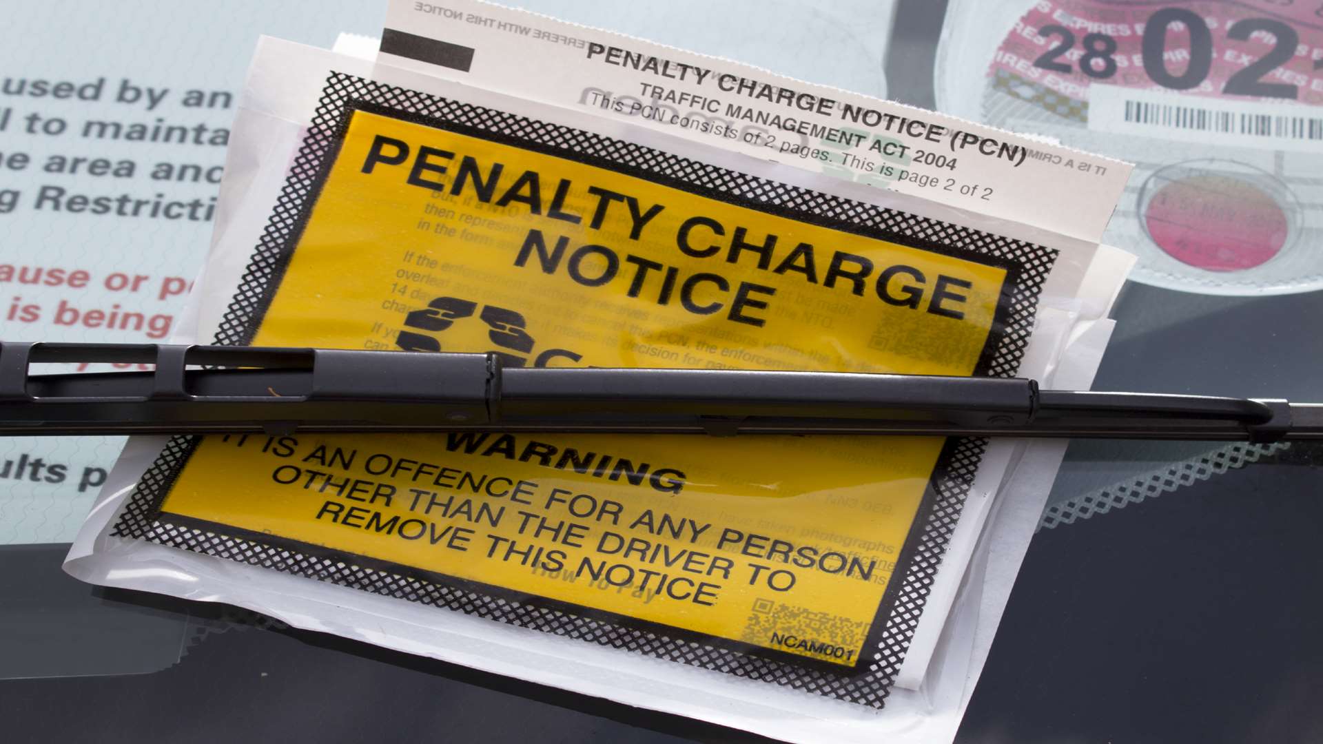 A parking ticket. Picture: Library image