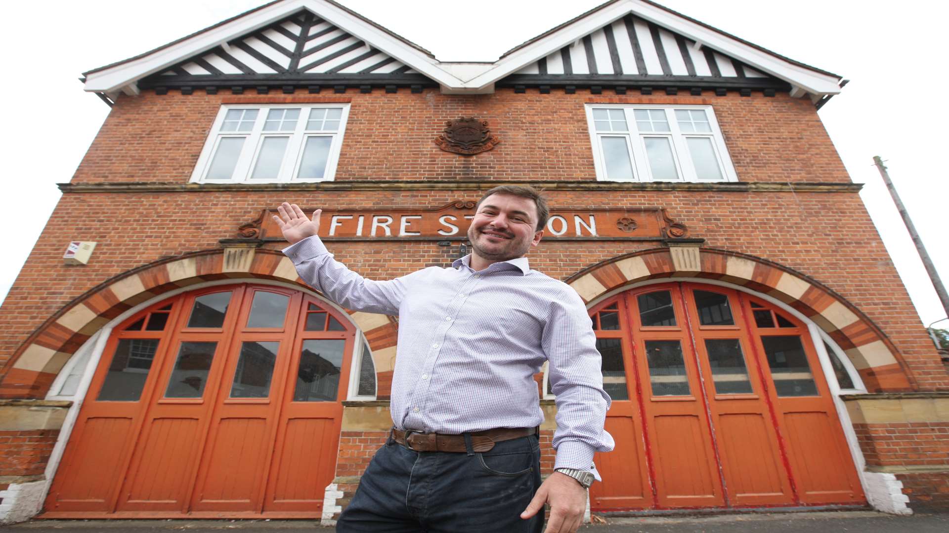 Richard Collins is re-vamping the Old Fire Station