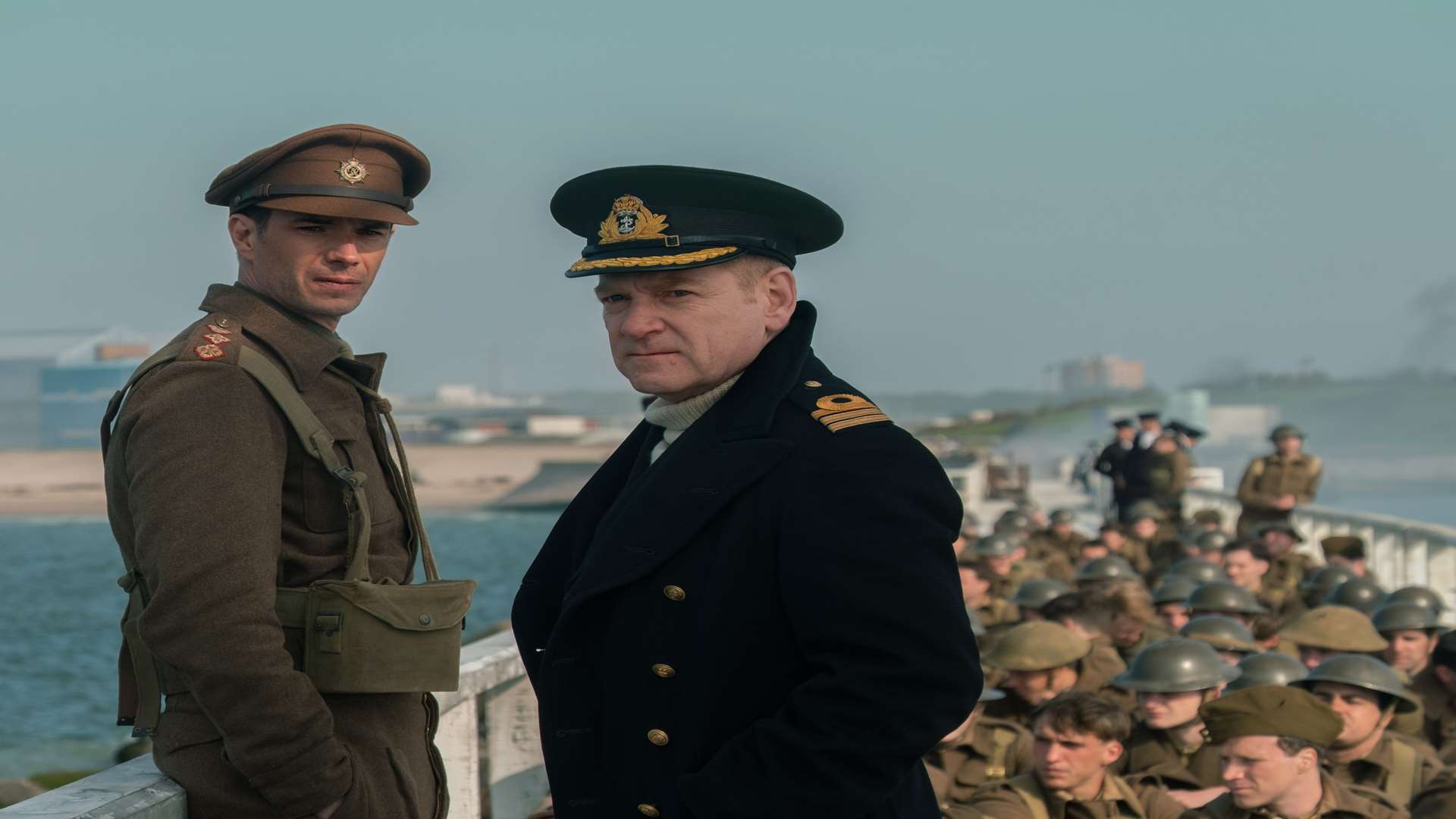 The film Dunkirk stars James D'Arcy and Kenneth Branagh
