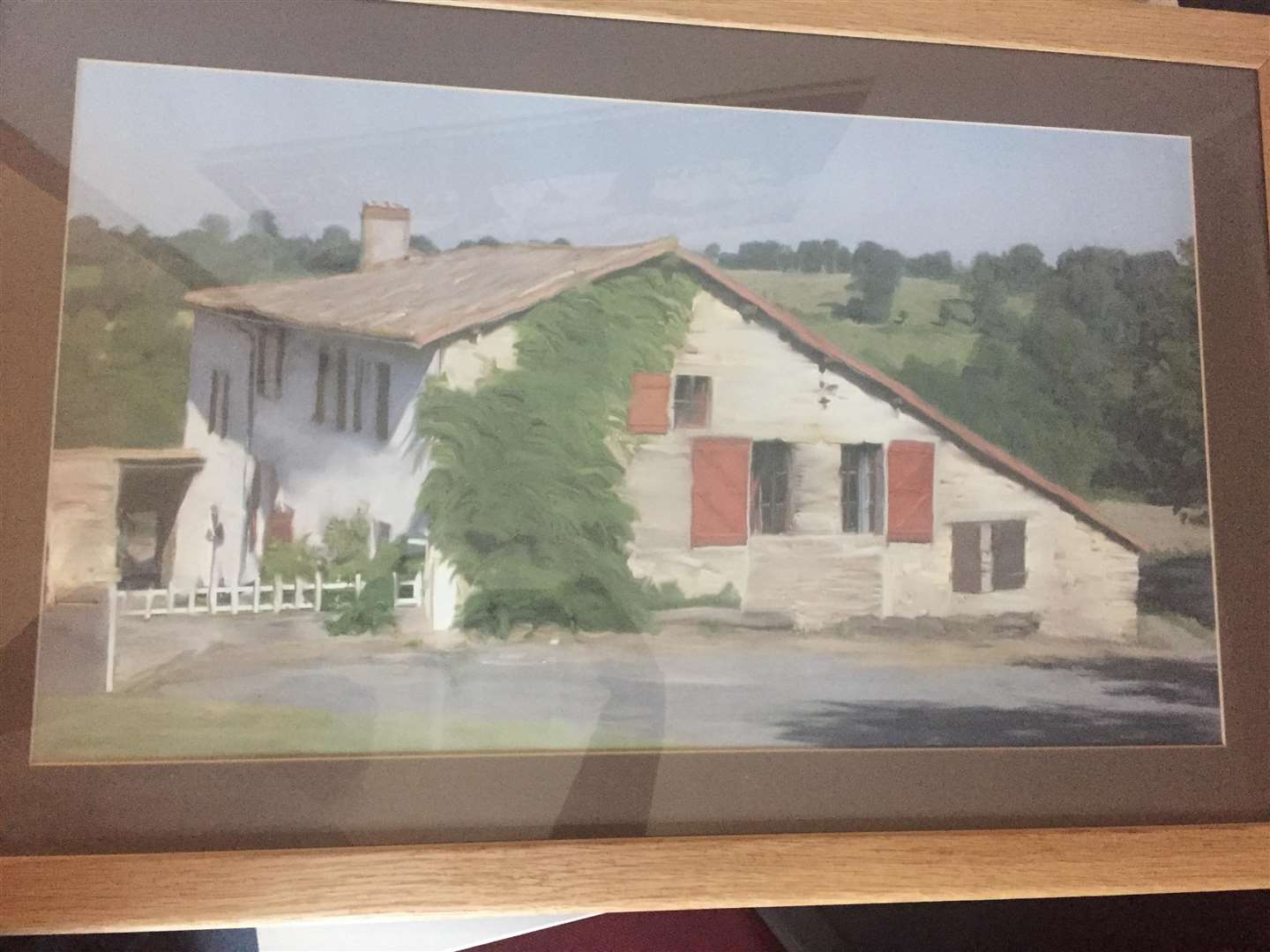 The Laws' French farmhouse