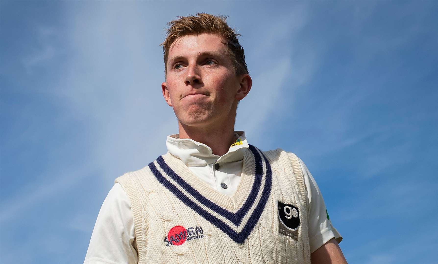 Zak Crawley - retained in the England squad for the tour of the West Indies in March. Picture: Ady Kerry