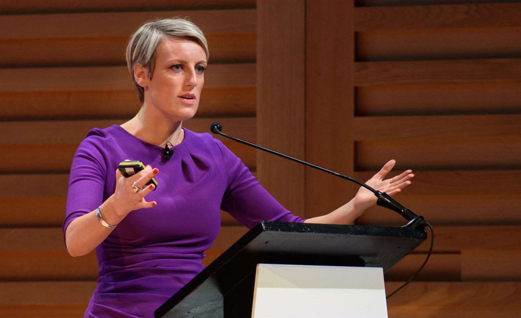 BBC broadcaster Steph McGovern was keynote speaker at this year's event