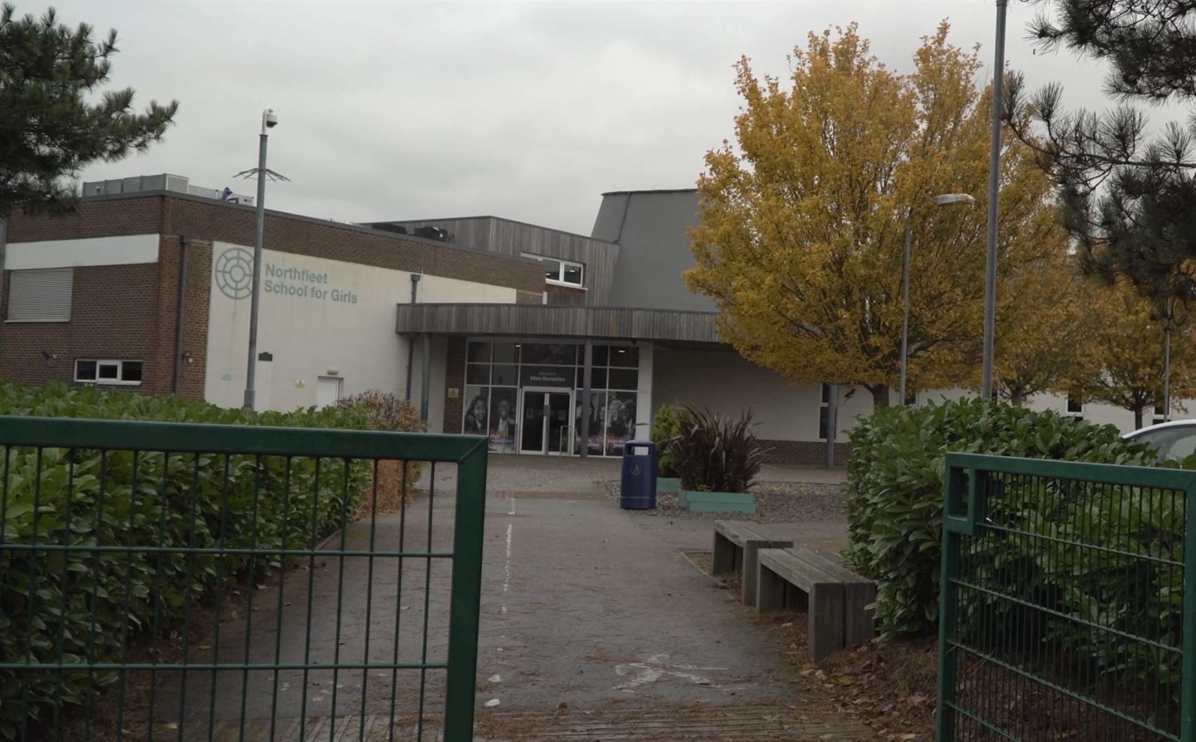 The talk was held at Northfleet School for Girls in Hall Road, Gravesend. Picture: KMTV