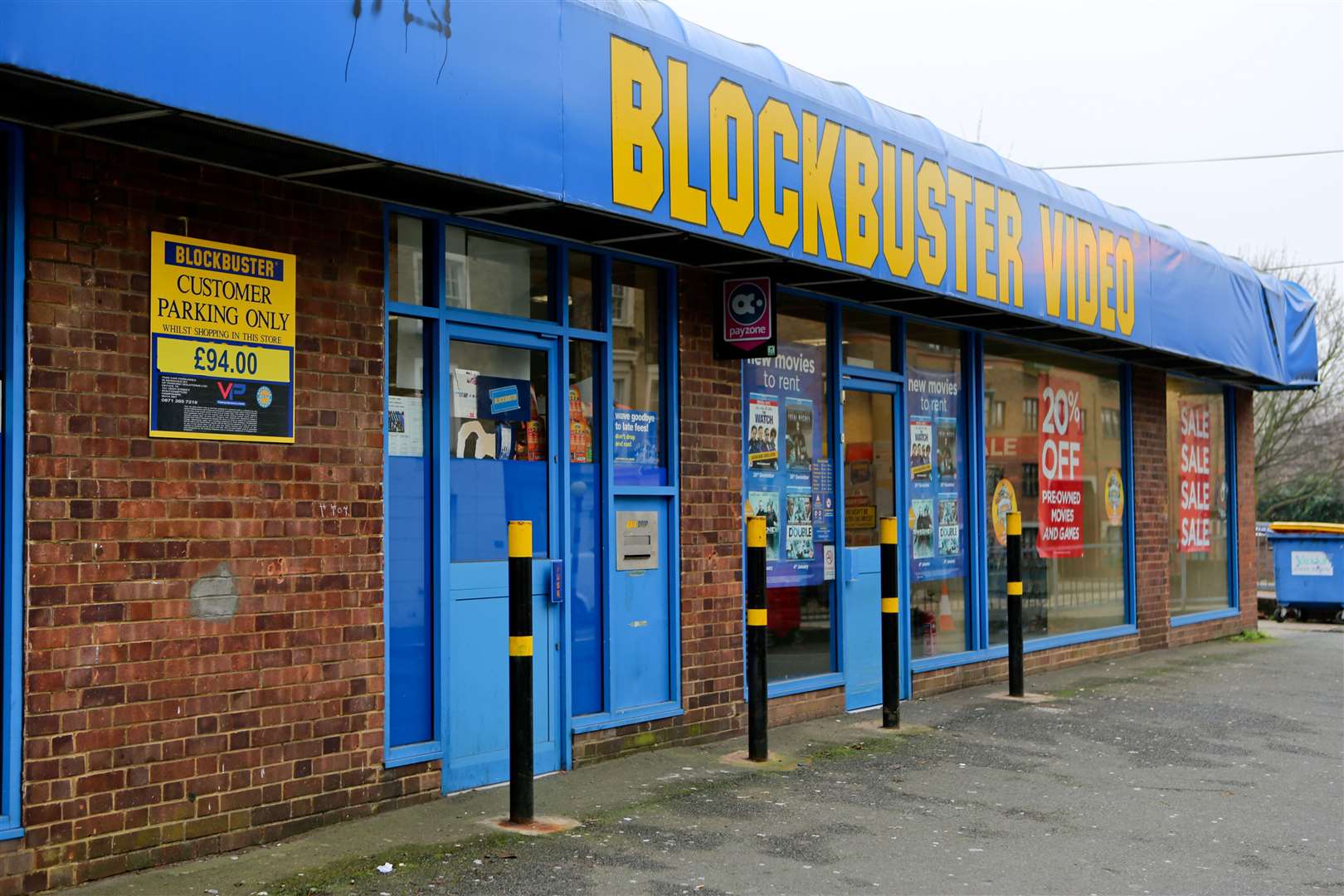 The Blockbuster Video in Gravesend closed in 2013