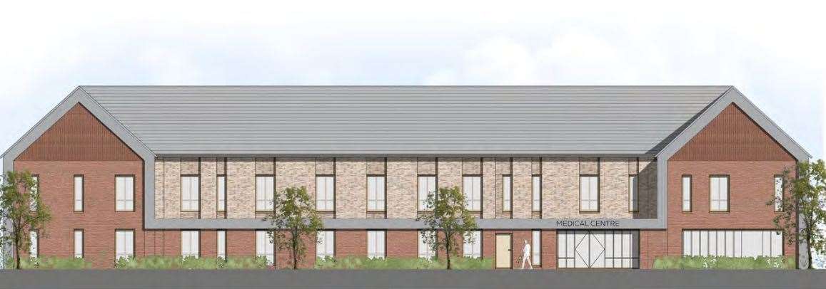 What the new medical centre in Thanet could look like. Picture: Clague
