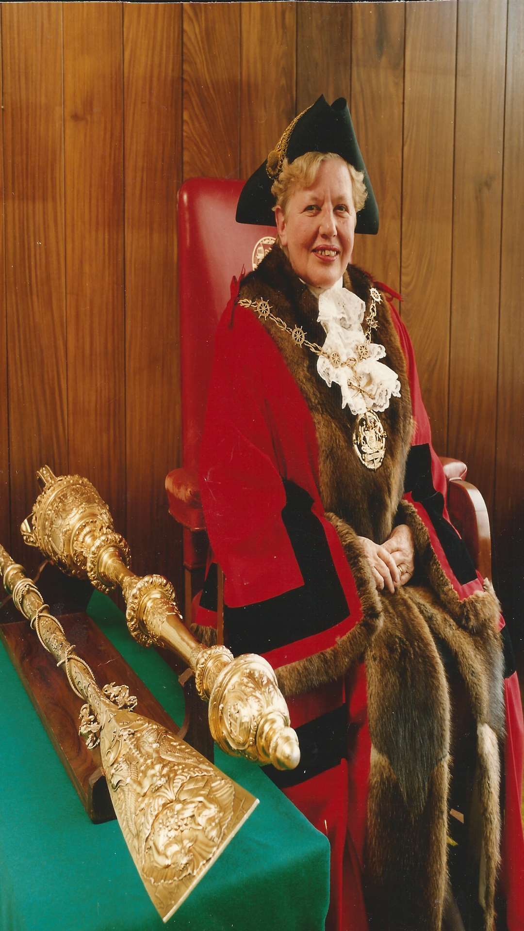 Lady Murray was made mayor of Gravesham in 1995