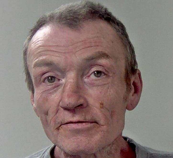 Kelly Jones, 56, of Station Road, New Romney has been jailed for beating a pensioner in his Folkestone home before strangling his dog to death