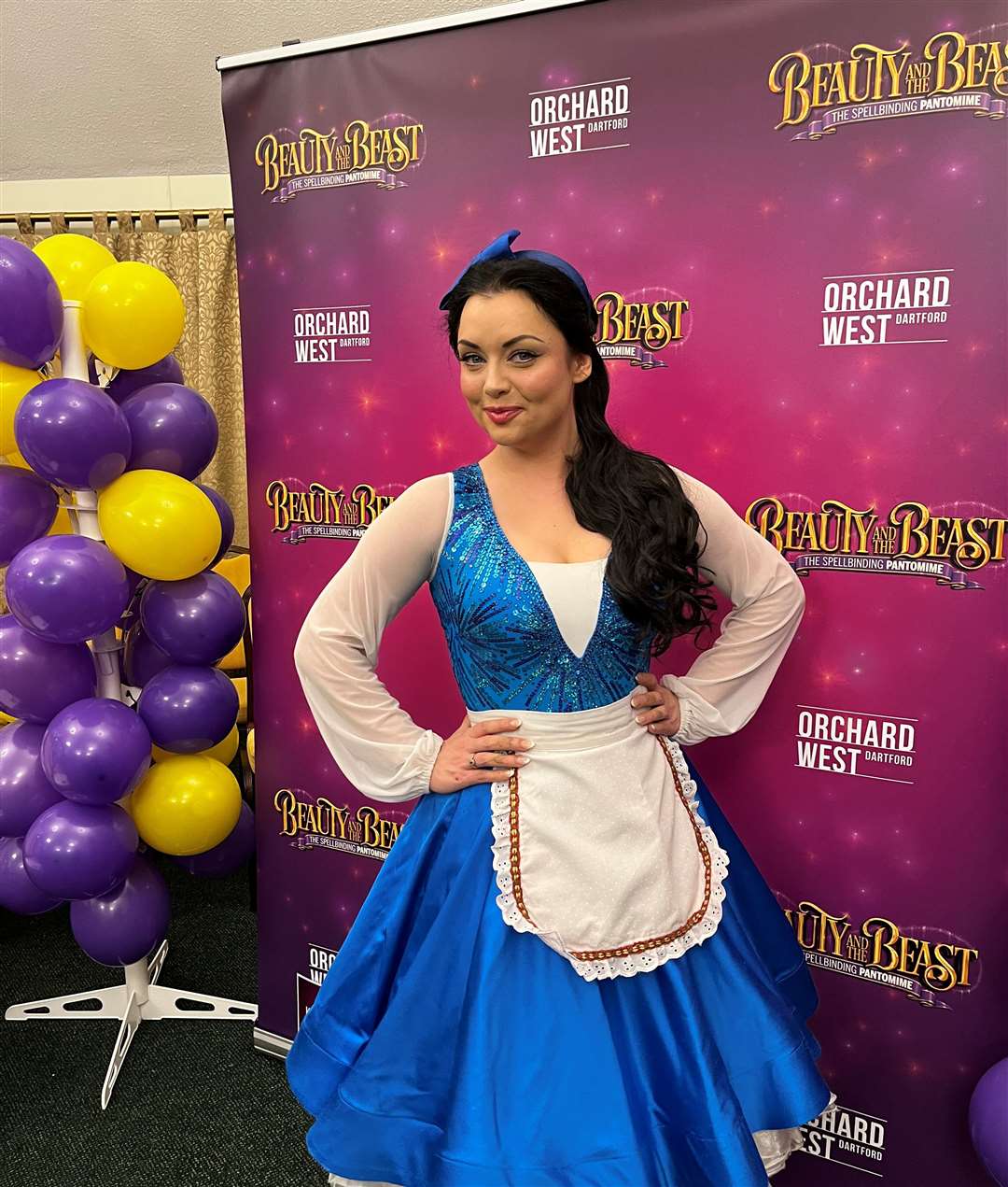 EastEnders Shona McGarty plays Belle in Beauty and the Beast