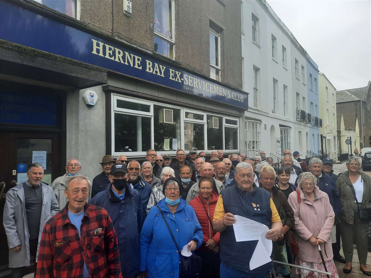 Dozens of members are hoping to save the Ex-Servicemen's Club in Herne Bay