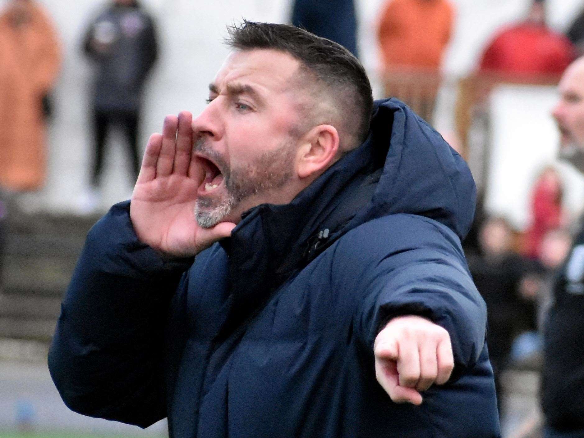 Sittingbourne manager Ryan Maxwell. Picture: Randolph File