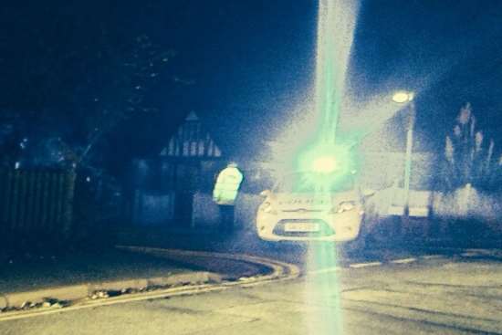Police closed off St Anne's Road in Tankerton. Pic: Neil Sayer
