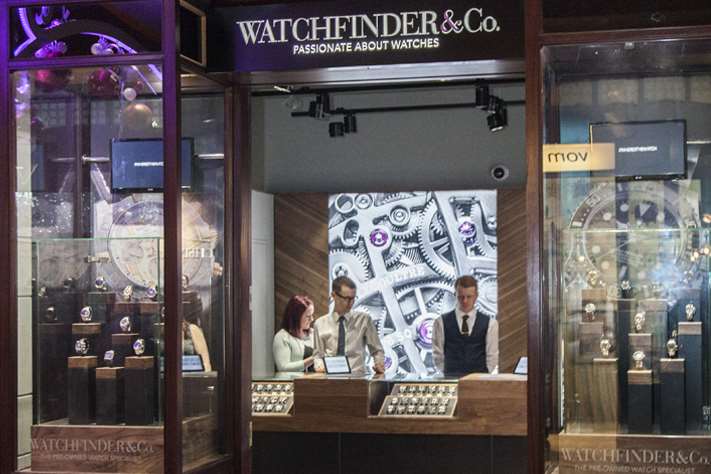 Watchfinder's store in Bluewater